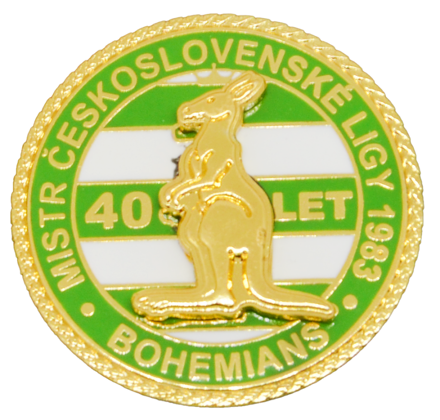 5543_ODZNAK PIN VYSTOUPLY KLOKAN MISTR CSSR 40LET VENEC ESHOP